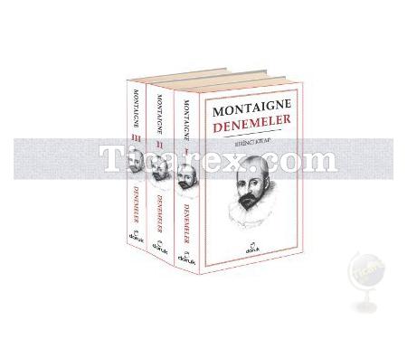 Montaigne Denemeler (3 Cilt Takım) | Michel de Montaigne - Resim 1