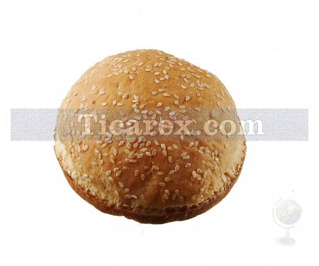 Karmez Susamlı Hamburger Ekmeği - 8'li Paket | 640 gr - Resim 2