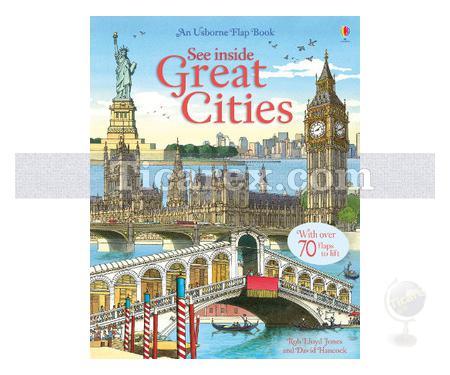 See Inside Great Cities | Usborne See Inside | Rob Lloyd Jones - Resim 1