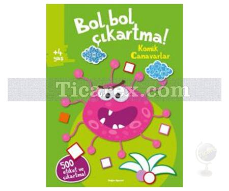 Bol Bol Çıkartma - Komik Canavarlar | Kolektif - Resim 1