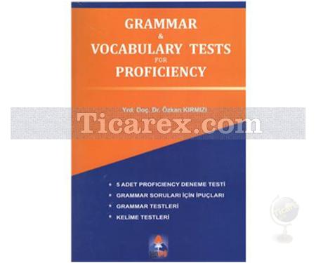 Grammer & Vocabulary Tests For Proficiency | Özkan Kırmızı - Resim 1