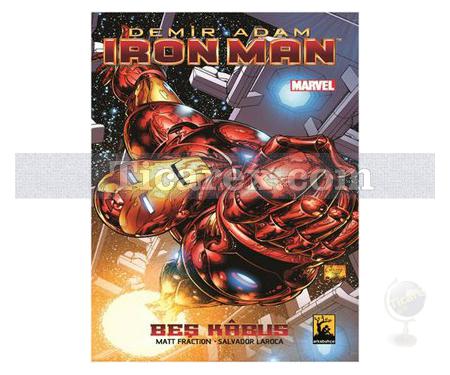 Yenilmez Demir Adam Iron Man Cilt: 1 | Beş Kabus | Matt Fraction - Resim 1