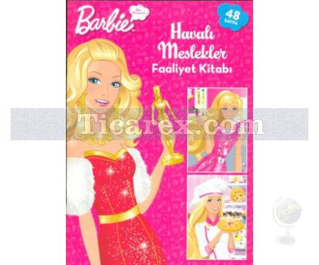 Barbie Havalı Meslekler Faaliyet Kitabı | Kolektif - Resim 1