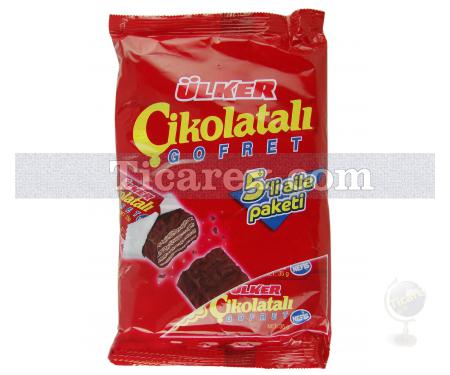 Ülker Çikolatalı Gofret (5'li Aile Paketi) | 175 gr - Resim 1