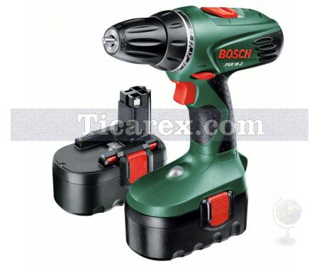 Bosch PSR 18-2 Çift Akülü Delme Vidalama (0 603 951 E01) - Resim 1