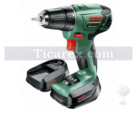 Bosch PSR 14,4 Li Lityum İyon Çift Akülü Delme Vidalama (0 603 954 301) - Resim 1