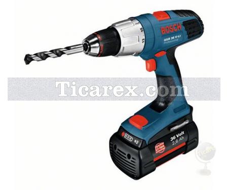 Bosch GSB 36 V-Li Akülü Darbeli Vidalama (0 601 913 106) - Resim 1