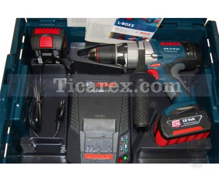 Bosch GSB 18 VE-2-Li Akülü Darbeli Delme Vidalama (0 601 862 300) - Resim 3