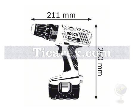 Bosch GSB 14,4-2 Akülü Darbeli Delme Vidalama (0 601 9A7 400) - Resim 2