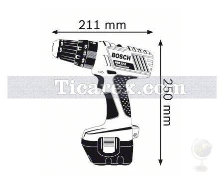 Bosch GSB 12-2 Akülü Darbeli Delme Vidalama (0 601 9A7 500) - Resim 2