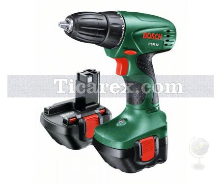 Bosch PSR 12 Çift Akülü Delme Vidalama (0 603 955 501) - Resim 1