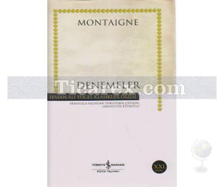 Denemeler | (Ciltli) | Michel de Montaigne - Resim 1