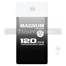 Magnum Versatil Uç ( Min ) - Siyah Beyaz Kutuda No:4A | 0.7 mm | 2B | Siyah