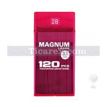 Magnum 0.7 Mm - 2B - Kurşun Kalem Ucu - Şeffaf Pembe Kutuda No:11