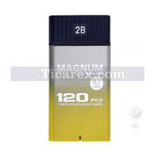 Magnum Versatil Uç ( Min ) - Sarı Lacivert Kutuda No:22 | 0.7 mm | 2B | Siyah