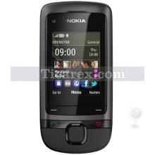 Nokia C2-05 Parlak Gri Cep Telefonu VGA Kamera Fm Mp3