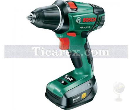 Bosch PSR 14,4 Li-2 Lityum İyon Çift Vitesli Delme Vidalama (0 603 973 400) - Resim 1