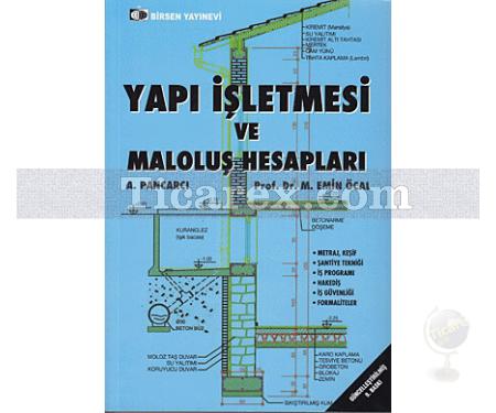 Yapı İşletmesi ve Maloluş Hesapları | Ali Pancarcı, Emin Öcal - Resim 1