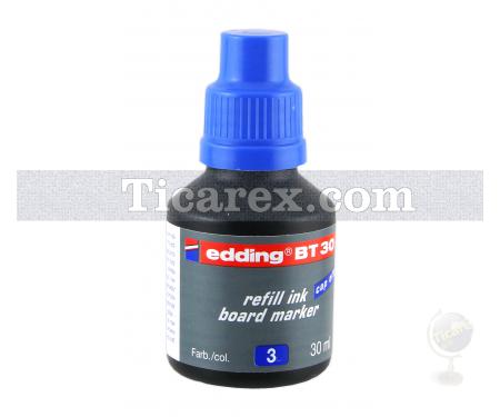 Edding Yazı Tahtası Kalemi Mürekkebi No:3 | Mavi | 30 ml - Resim 1