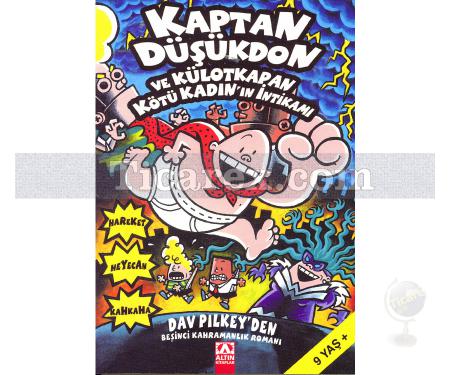 Kaptan Düşükdon ve Külotkapan Kötü Kadın'ın İntikamı | Dav Pilkey - Resim 1