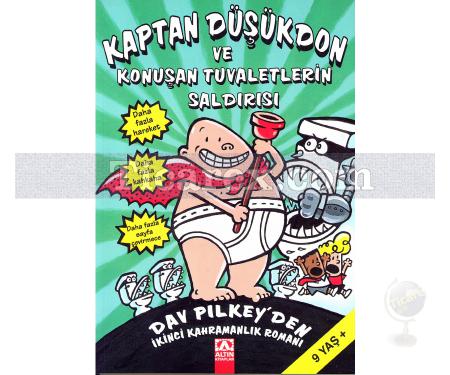 Kaptan Düşükdon ve Konuşan Tuvaletlerin Saldırısı | Dav Pilkey - Resim 1