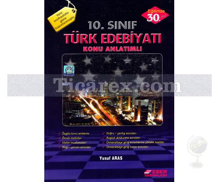 10. Sınıf - Türk Edebiyatı | Konu Anlatımlı - Resim 1
