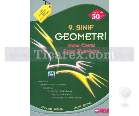 9. Sınıf - Geometri | Soru Bankası | Konu Özetli - Resim 1
