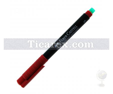 Multimark 1523 Permanent Kalem (S) | 0.4 mm | Kırmızı - Resim 2