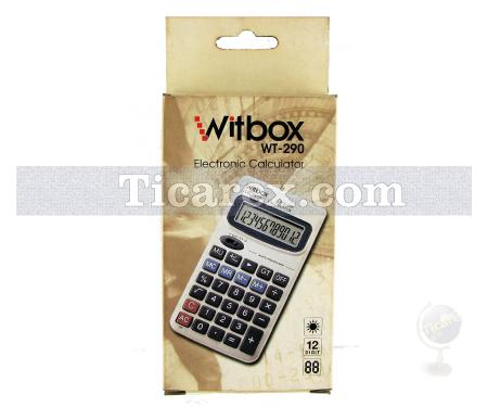 Witbox Günlük Kullanım Hesap Makinesi WT-290 | 12 Haneli - Resim 2