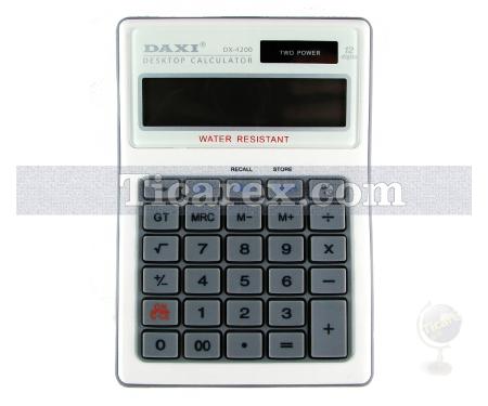 Daxi Masaüstü Hesap Makinası DX-4200 | 12 Haneli - Resim 2
