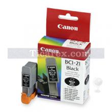 Canon BCI-21BK Siyah Orijinal Mürekkep Kartuş