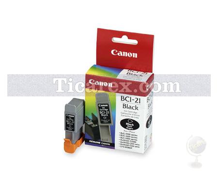 Canon BCI-21BK Siyah Orijinal Mürekkep Kartuş - Resim 1