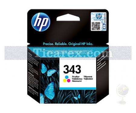 HP 343 Üç Renkli Orijinal Mürekkep Kartuşu - Resim 1