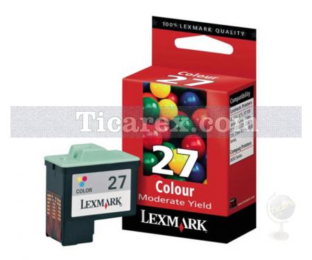 Lexmark No: 27 Renkli Kartuş - Resim 1