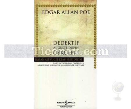 Dedektif Auguste Dupin Öyküleri (Ciltli) | Edgar Allan Poe - Resim 1