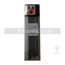 Tombow Klasik Min Uç | 0.9 mm | B | Siyah