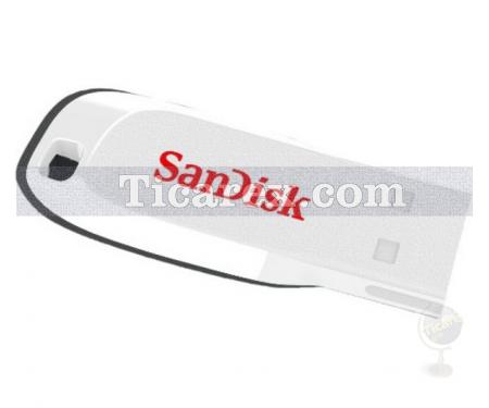 Sandisk Cruzer Blade 4GB Flash Bellek Beyaz USB 2.0 (SDCZ50C-004G-B35W) - Resim 1