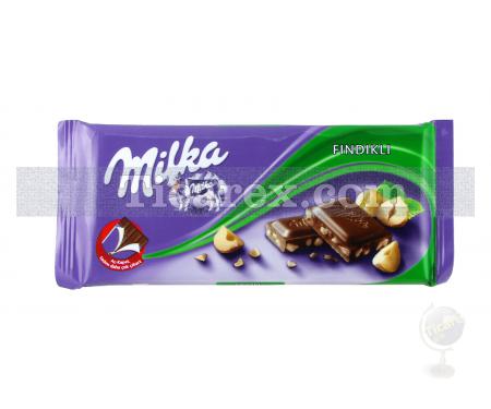 Milka Fındıklı Tablet Çikolata | 80 gr - Resim 1