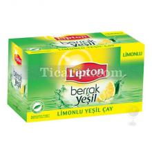Lipton Berrak Yeşil Limonlu Çay Süzen Poşet 20'li | 30 gr