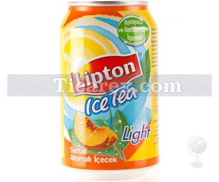 Lipton Ice Tea Şeftali Light Teneke Kutu | 330 ml - Resim 1
