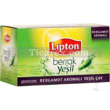 Lipton Berrak Yeşil Bergamotlu Çay Süzen Poşet 20'li | 30 gr