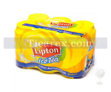 Lipton Ice Tea Limon Teneke Kutu 6x330ml | 1980 ml - Resim 1