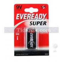 Energizer Eveready Super Tekli Blister 9V Pil | 9 Volt