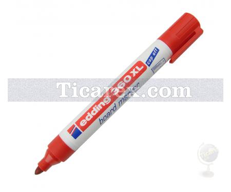 Beyaz Yazı Tahtası Kalemi 360 XL | Yuvarlak Uçlu | Kırmızı - Resim 1