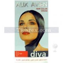Alix Avien Diva - 1.0 Siyah Saç Boyası