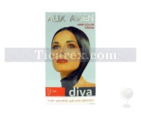 Alix Avien Diva - 1.0 Siyah Saç Boyası - Resim 1