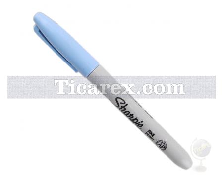 Fine Point Permanent Marker | Mavi - Resim 2