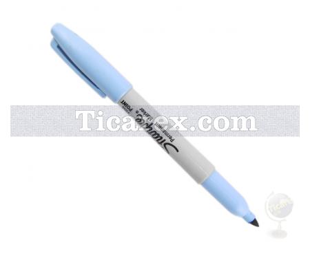 Fine Point Permanent Marker | Mavi - Resim 1