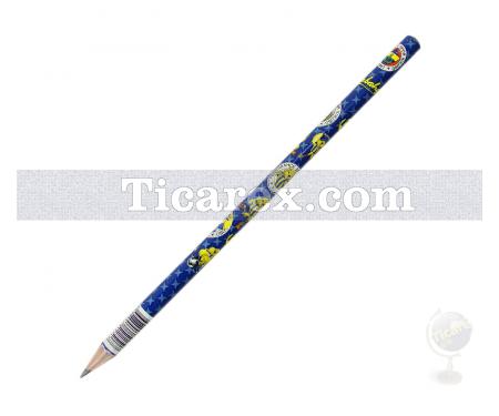 Fenerbahçe Taraftar Kurşun Kalem FB | Sarı - Lacivert | Siyah - Resim 2