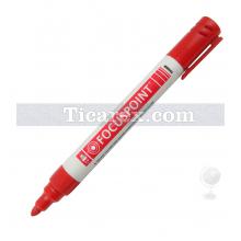 Doldurulabilir Beyaz Tahta Kalemi | Yuvarlak Uçlu | Kırmızı